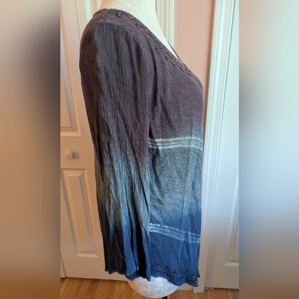 Greater Good Flare Tunic Size 1X - Picture 10 of 12